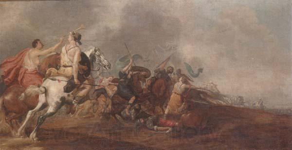 unknow artist The Battle of the amazons France oil painting art